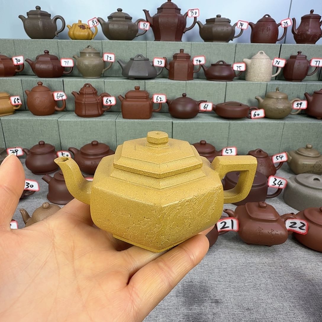 段泥茶壶新年福利价全手工