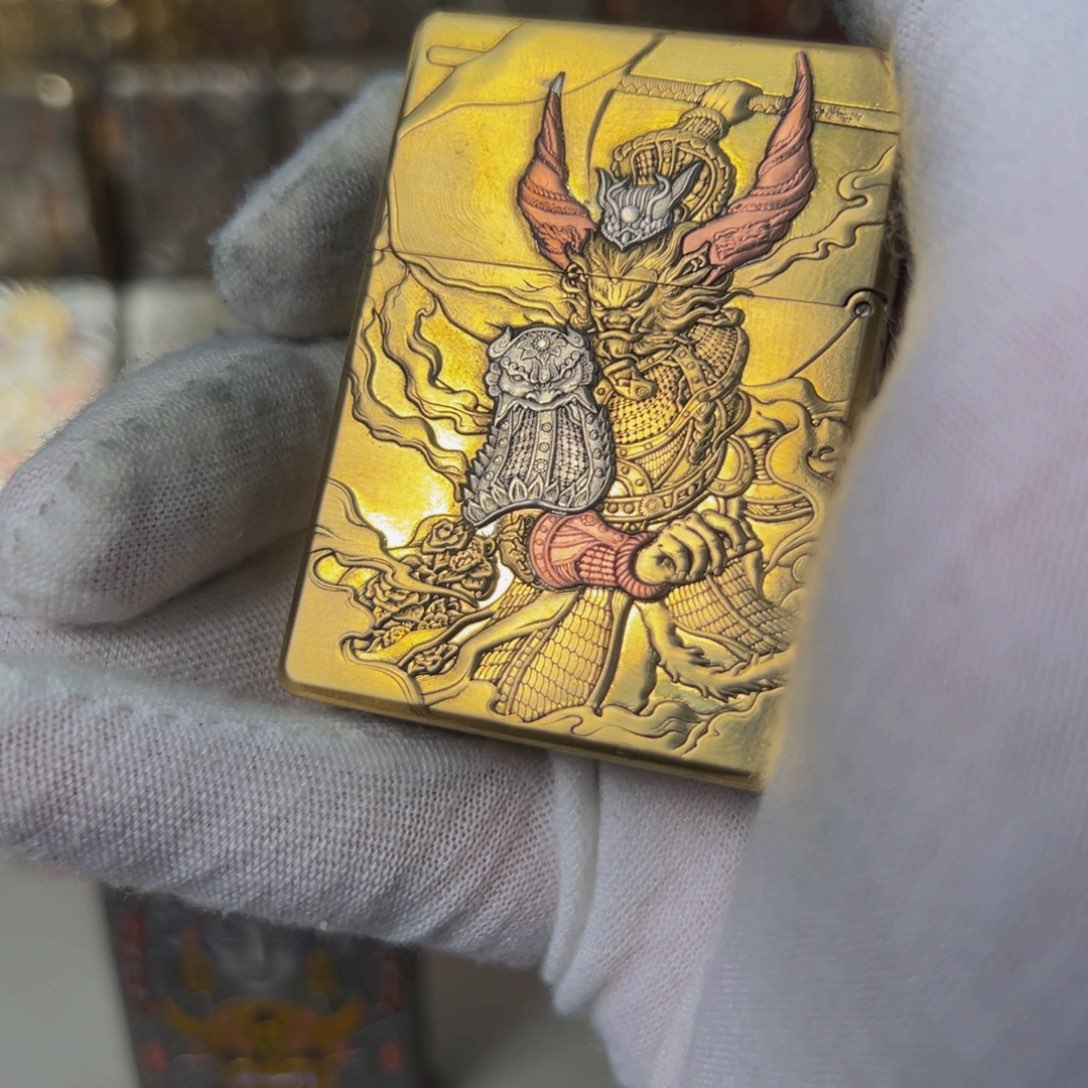 恒星st9黄铜浮雕牛魔王