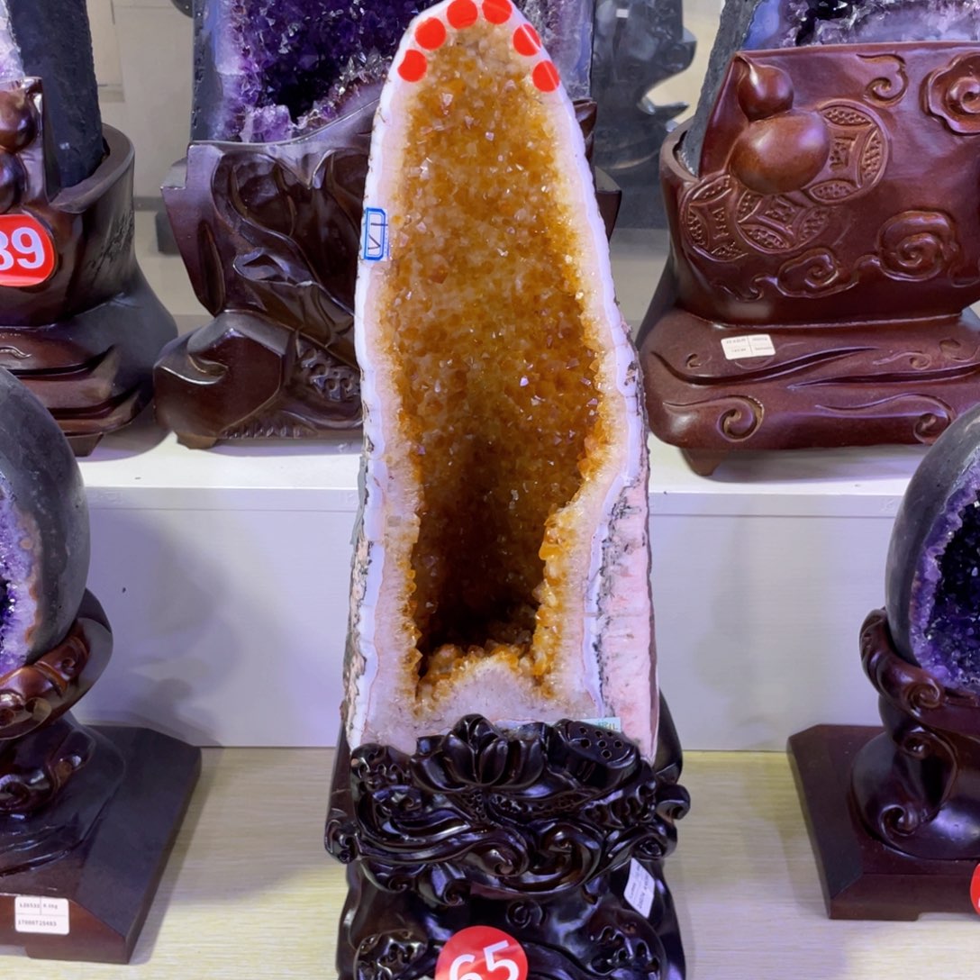 乌拉圭紫水晶摆件