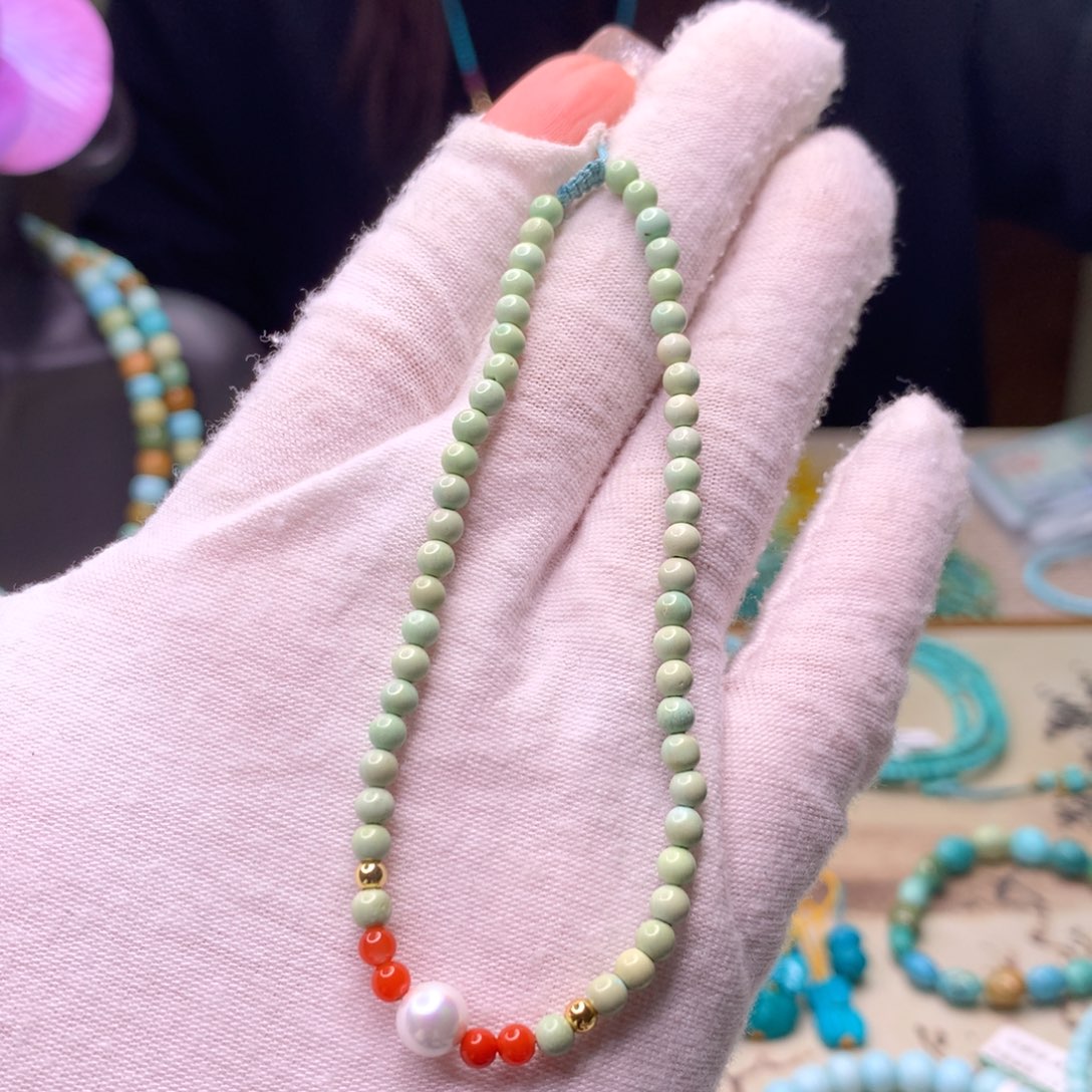 绿松石未镶嵌配饰