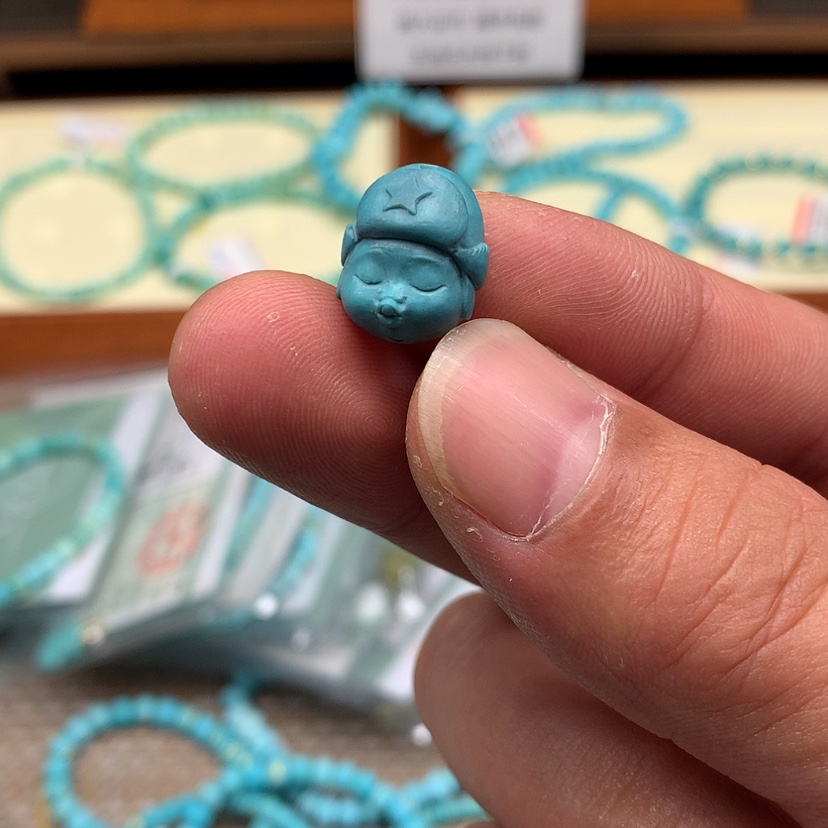 【闪购商品】绿松石未镶嵌颈饰24