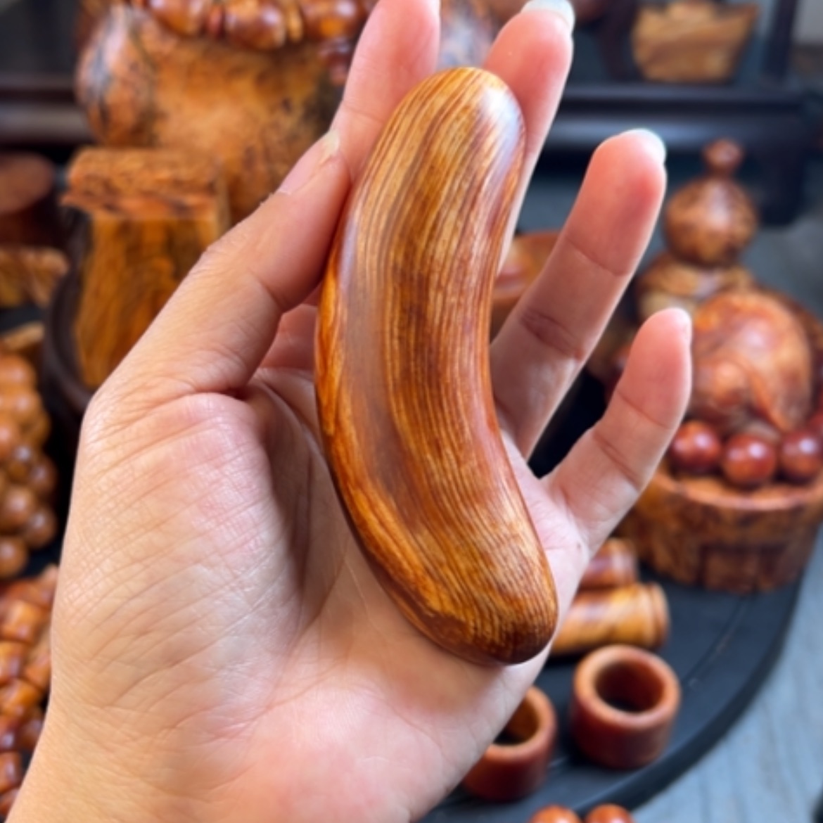 【闪购商品】松木（琥珀木）把件