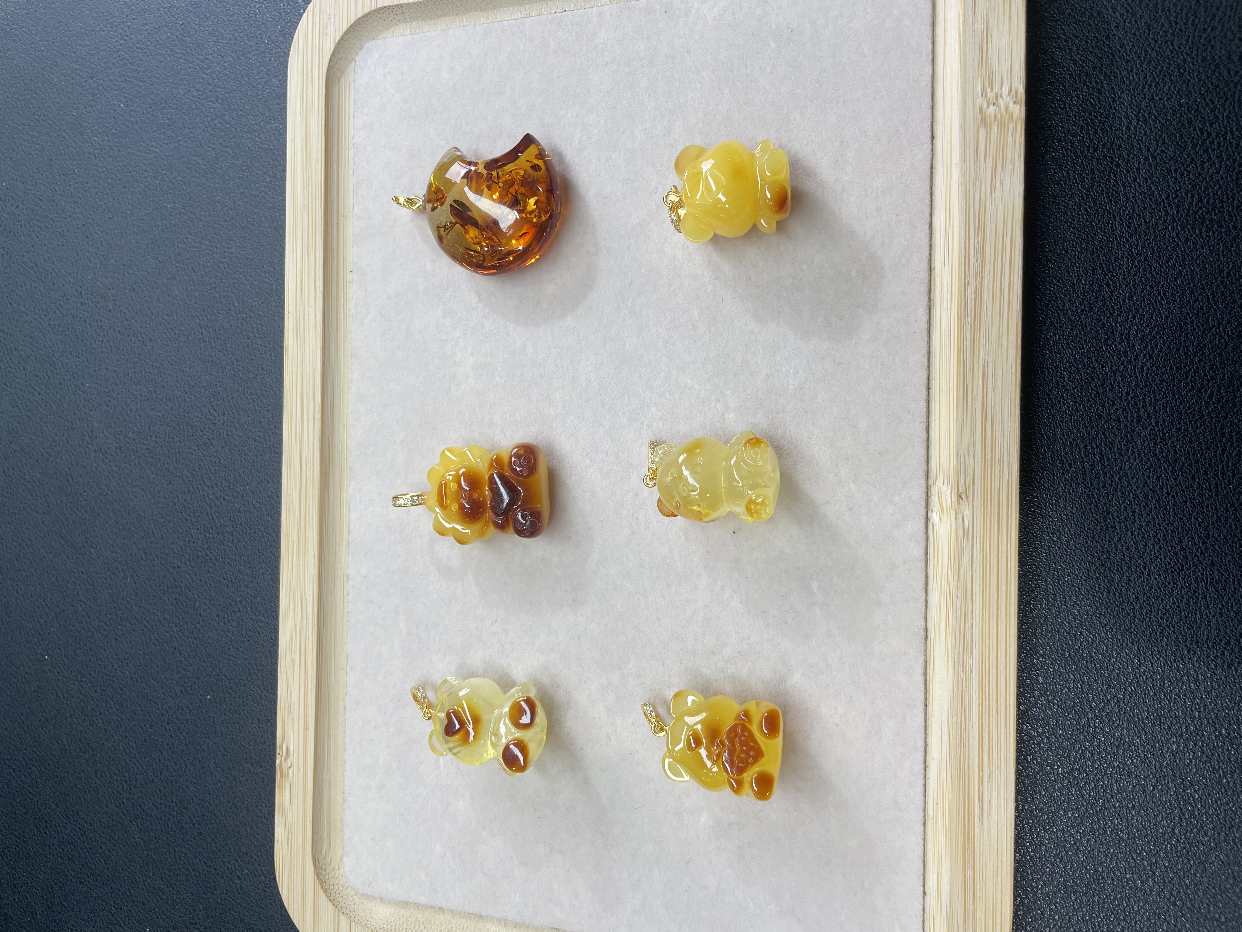 【彩虹盘】蜜蜡吊坠-多样性发一件-LW02|BML5