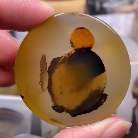 玛瑙/玉髓吊坠(赠链)未镶嵌