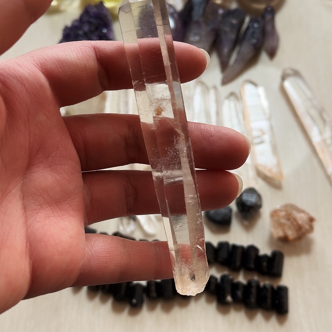未镶嵌珠宝半成品水晶天狼星利姆刀