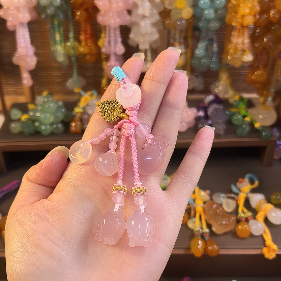 玛瑙/玉髓未镶嵌车挂