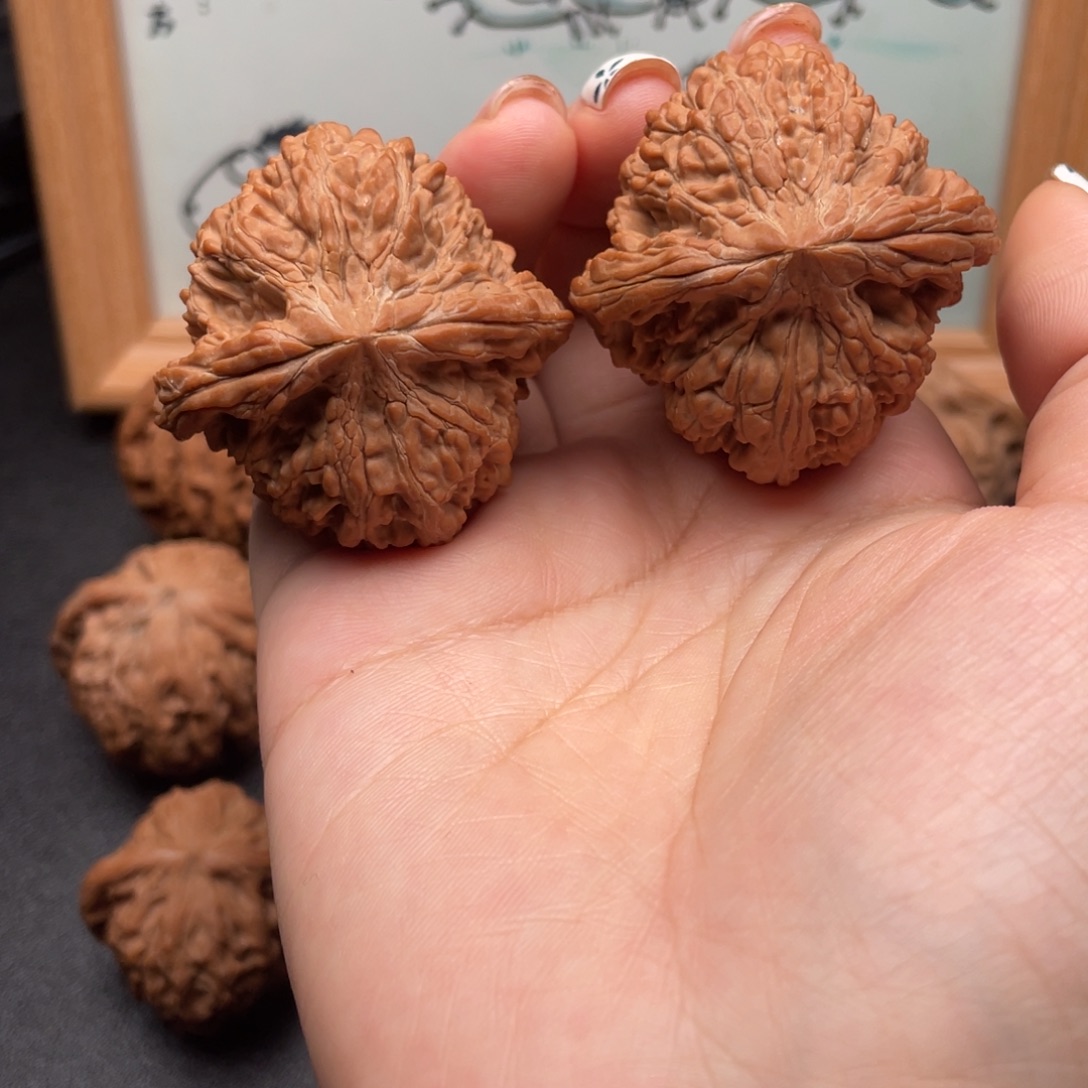 吊坠文玩核桃42全品满天星