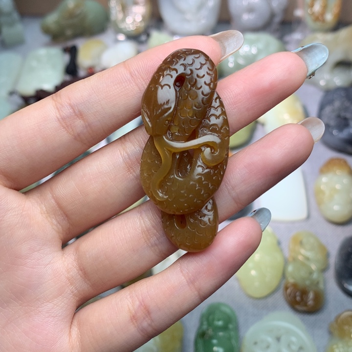 和田玉挂件未镶嵌