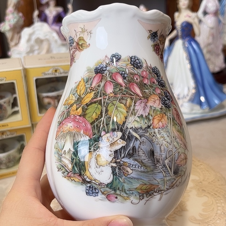 杯欧洲中古瓷器摆件