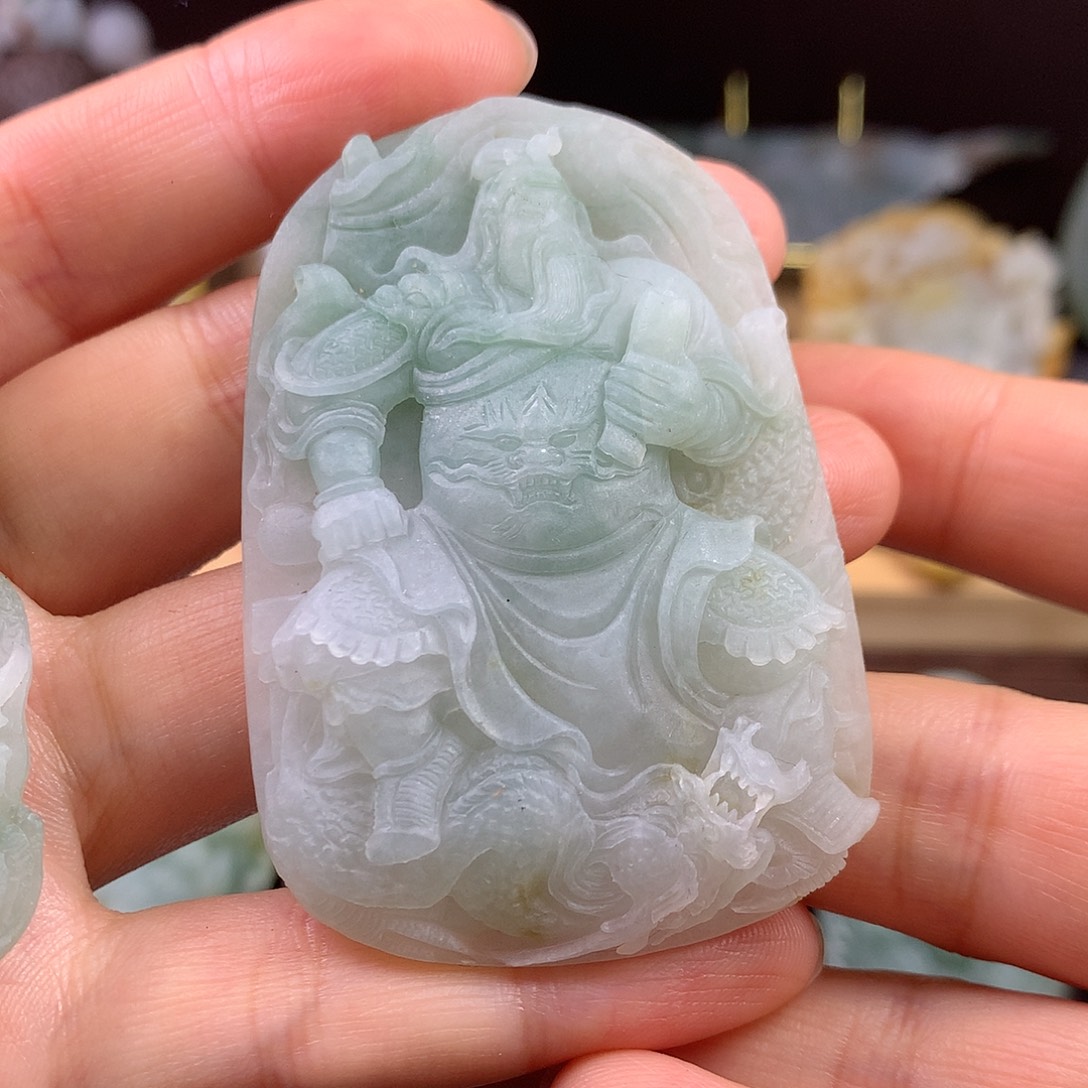 定制翡翠未镶嵌二爷