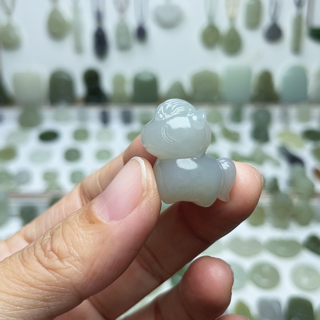 颈饰未镶嵌和田玉明****n