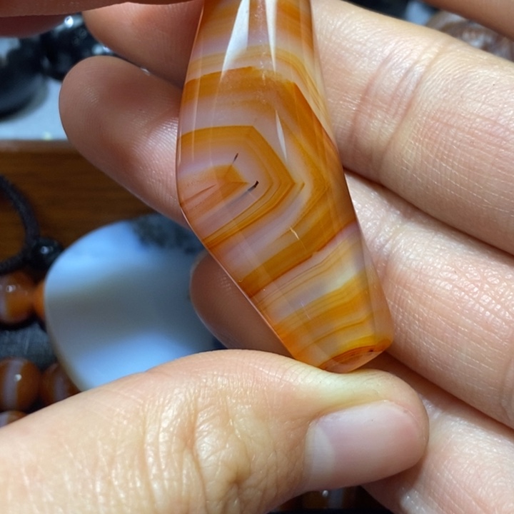 玛瑙/玉髓未镶嵌颈饰