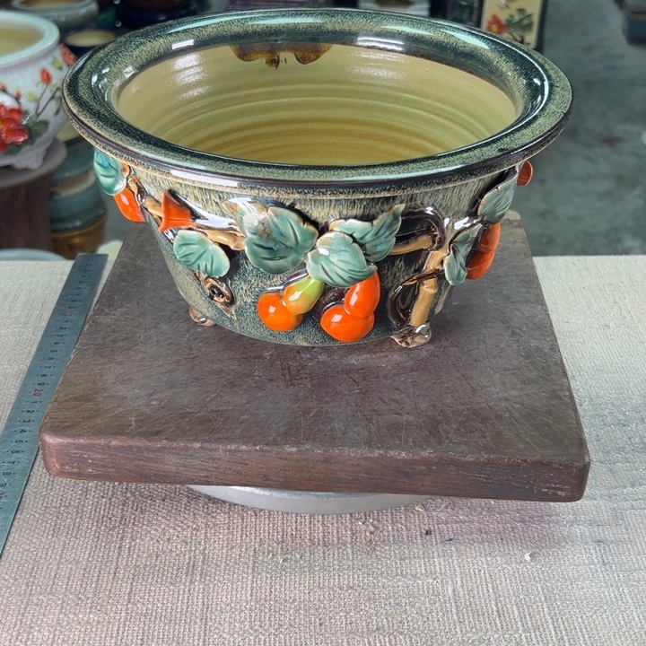 泳坤堂石湾盆陶瓷