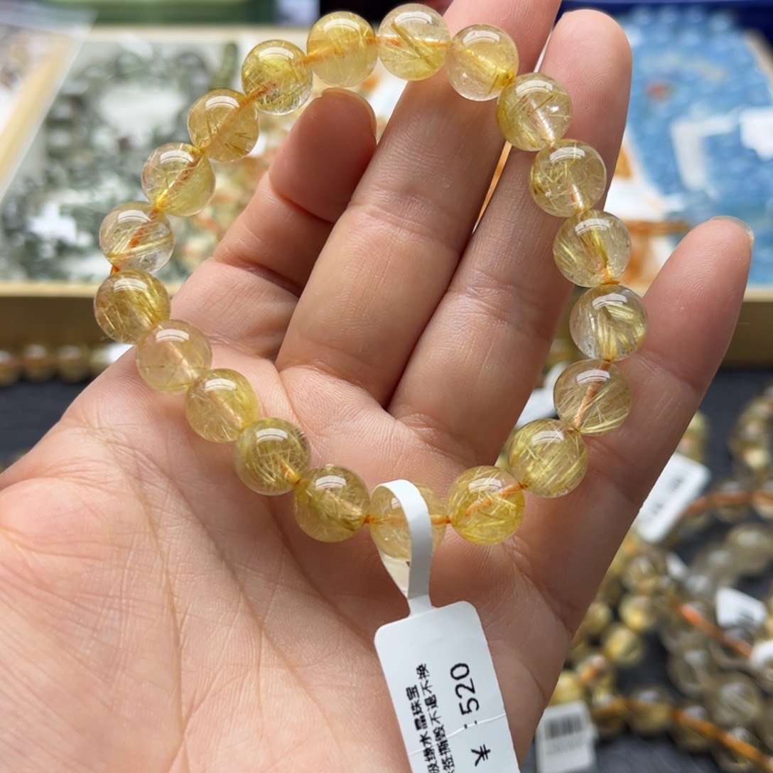 水晶手链未镶嵌天然