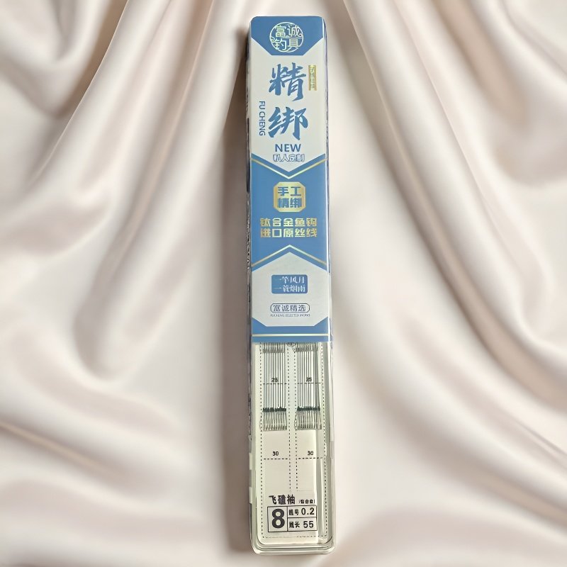 鲫鱼钛合金竞技飞磕袖成品子线，碳心大力马。