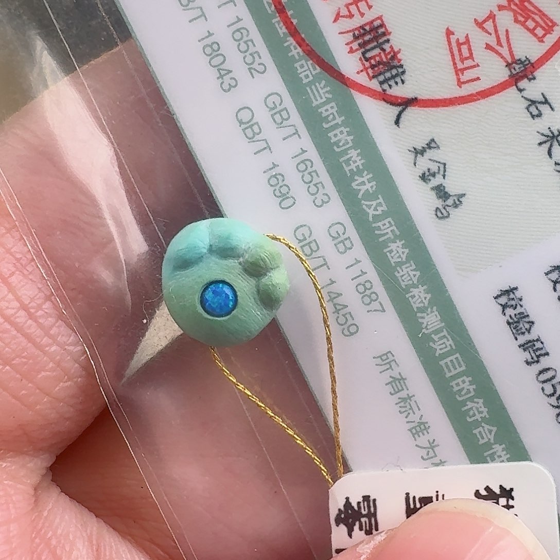 绿松石珠宝奇石未镶嵌