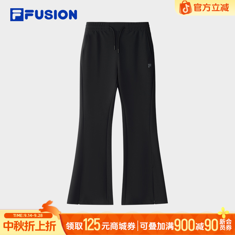 斐乐旗舰女裤 时尚百搭潮流运动休闲舒适针织长裤T11W545605F
