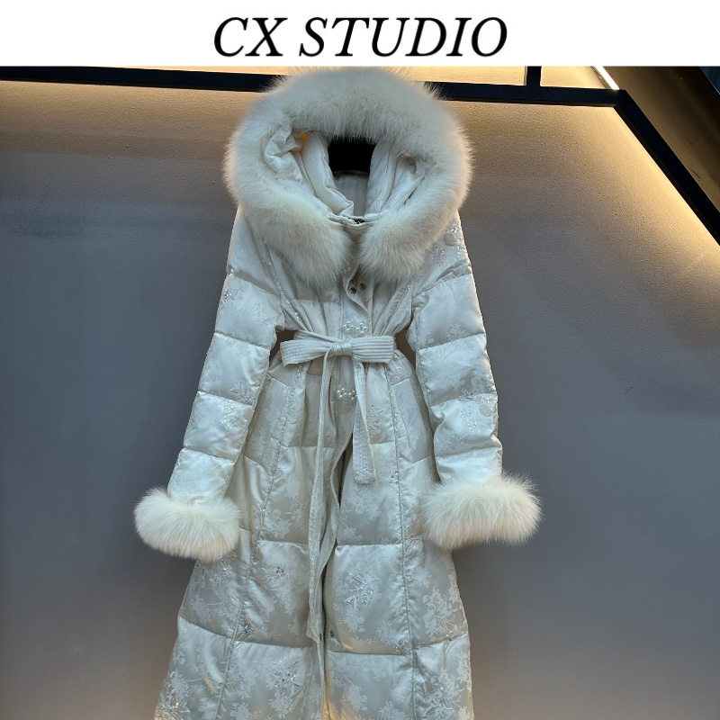 编码74 经典收腰轻奢时尚冬季羽绒服（定制女装）MY966A