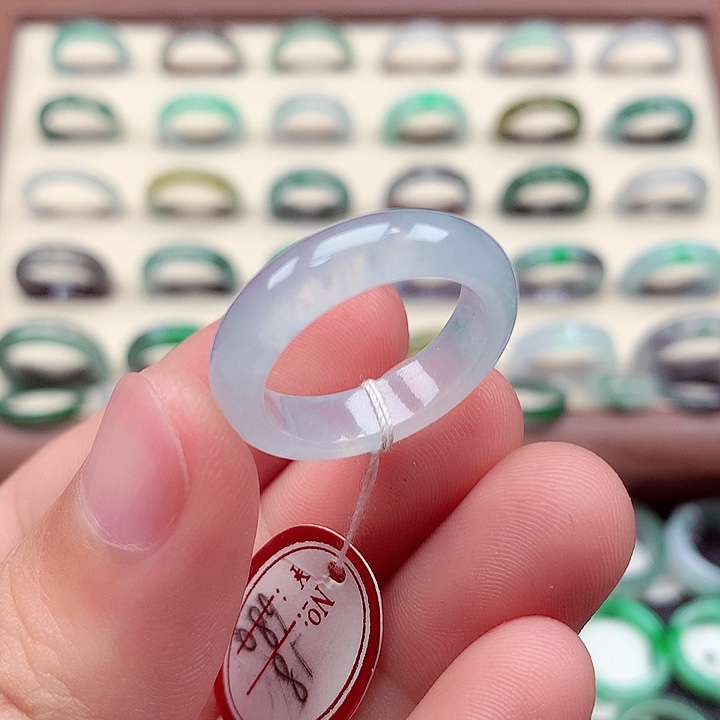 翡翠戒指未镶嵌18号