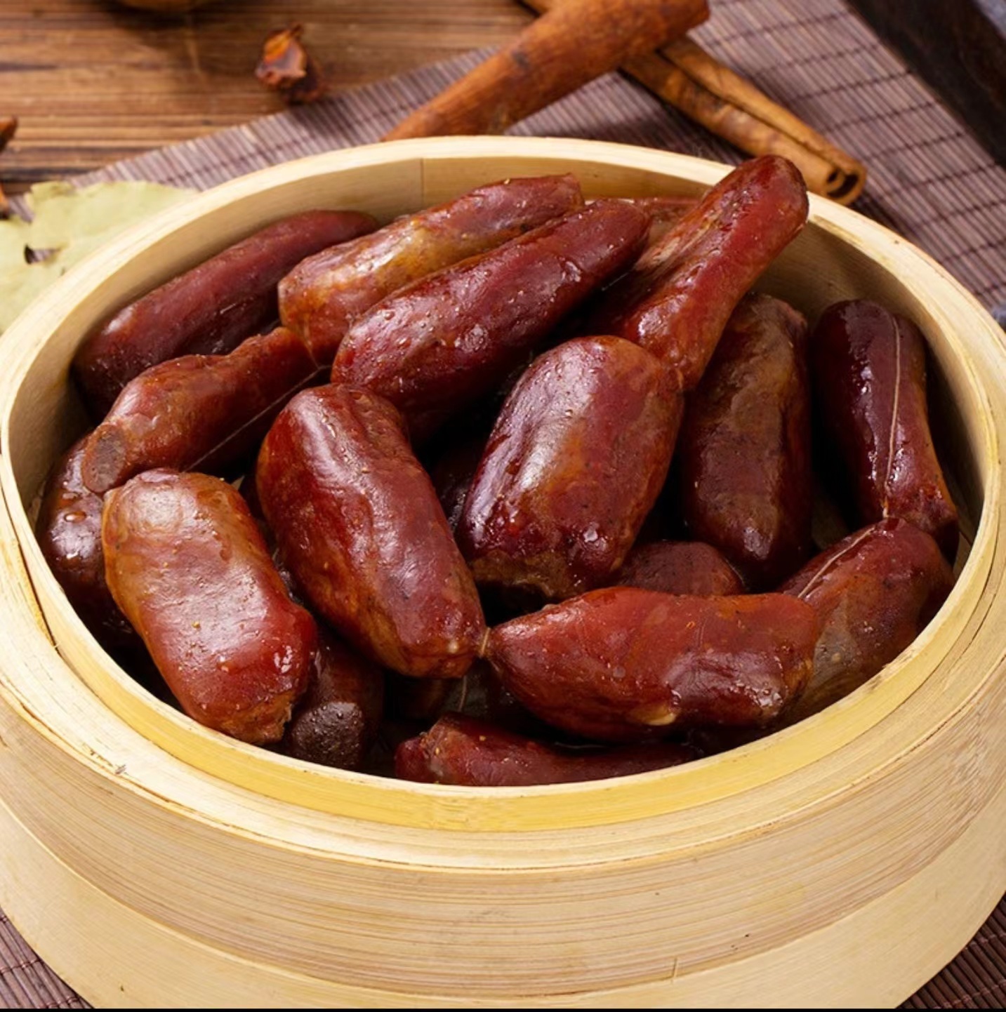 农家味道烟熏排骨腊肠烟熏味山货土货农产品EM