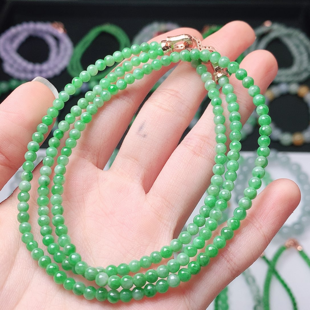 翡翠未镶嵌手链翡翠