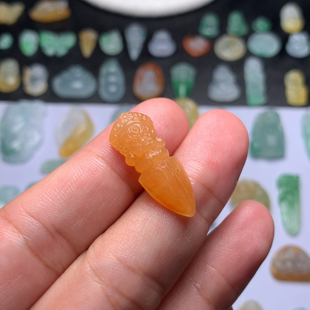 定制翡翠未镶嵌杵