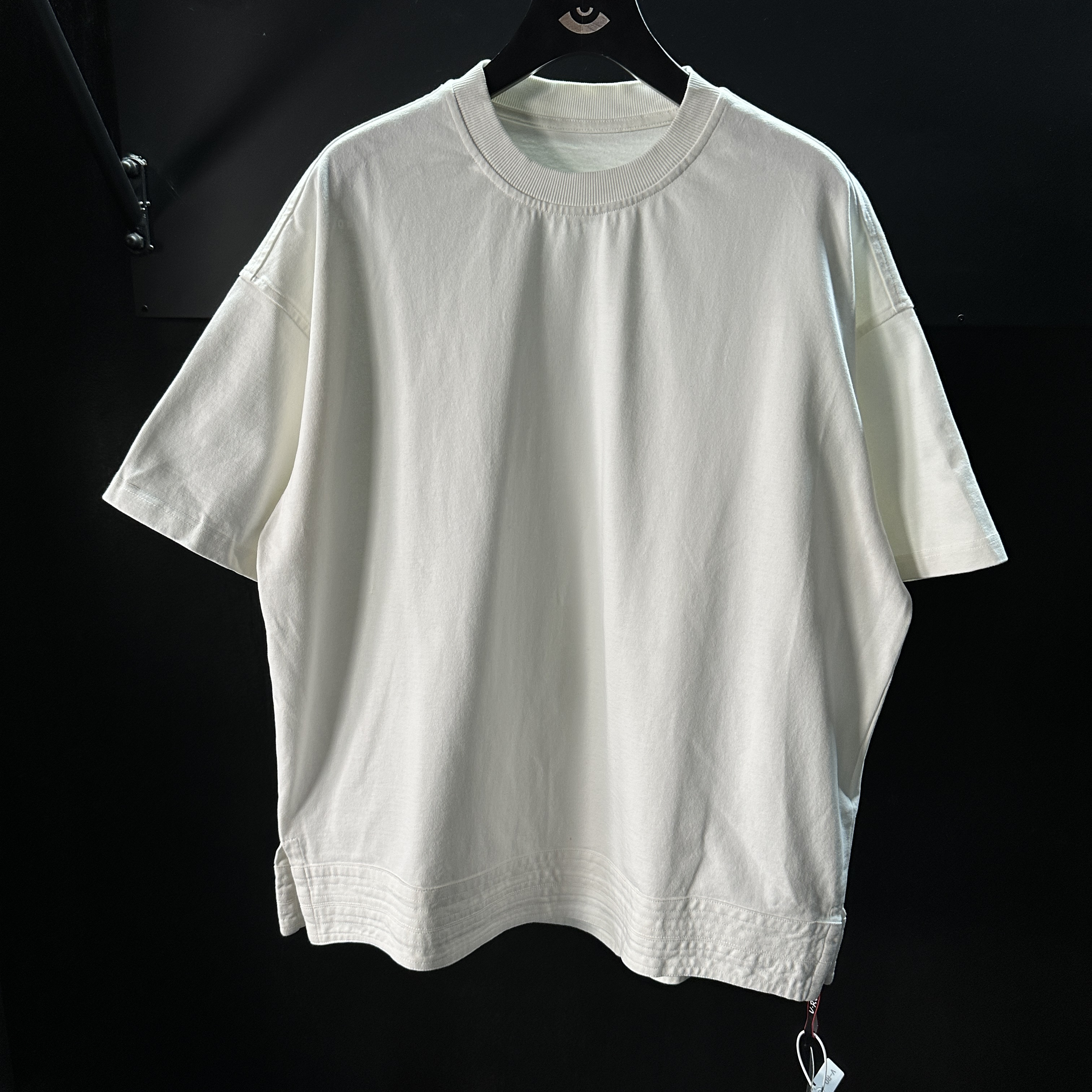 孤品专享重磅高克重纯棉短袖T恤夏季宽松圆领上衣潮