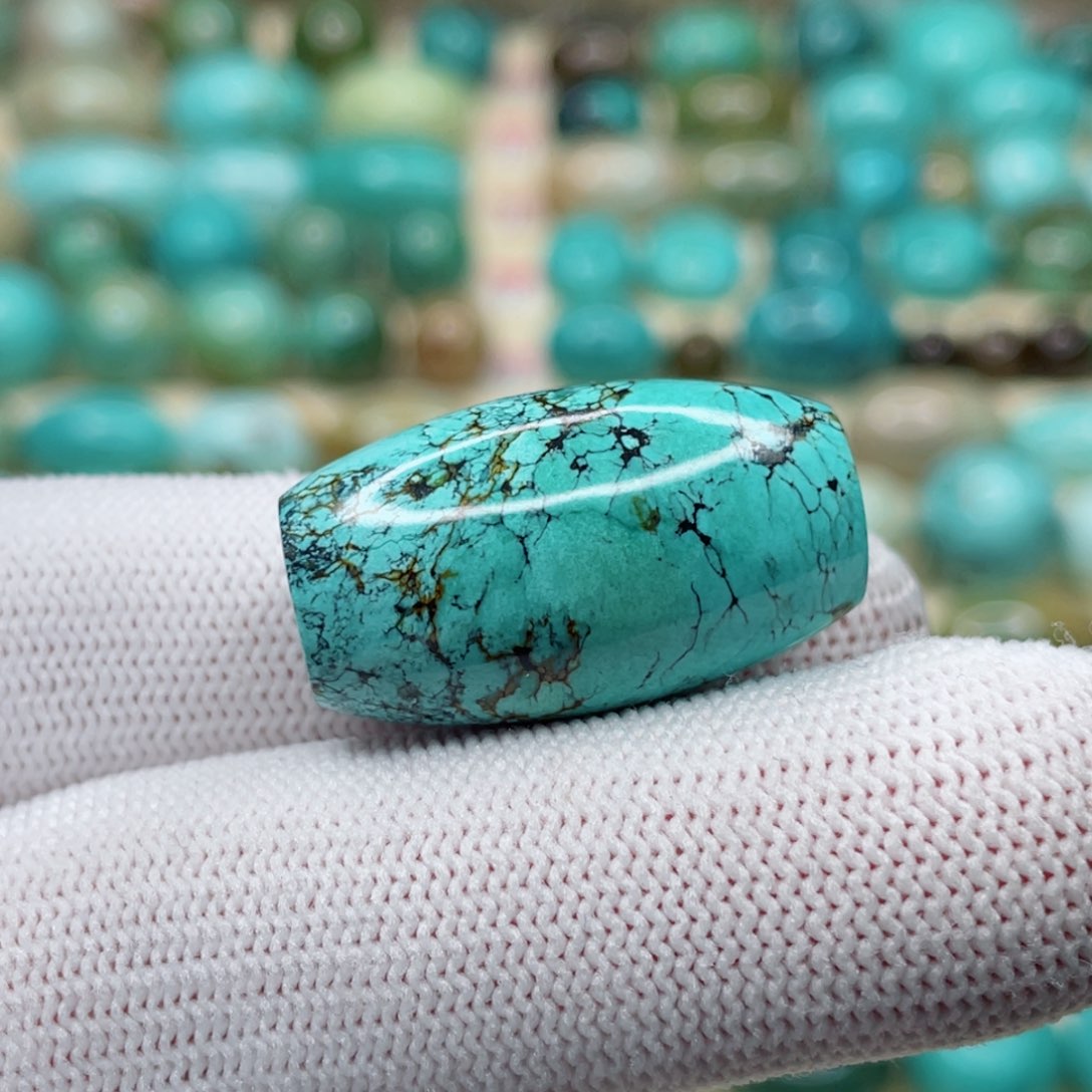 未镶嵌绿松石颈饰心****9