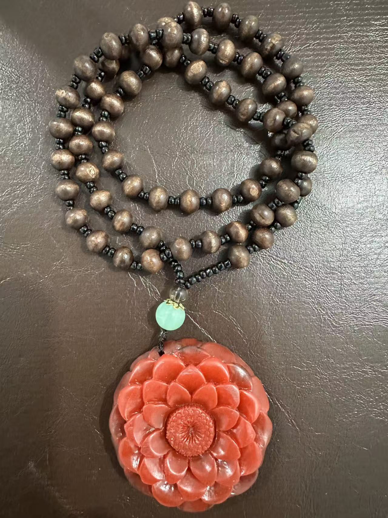 MTYC 163 龙涎香玫瑰花吊坠（无礼盒）