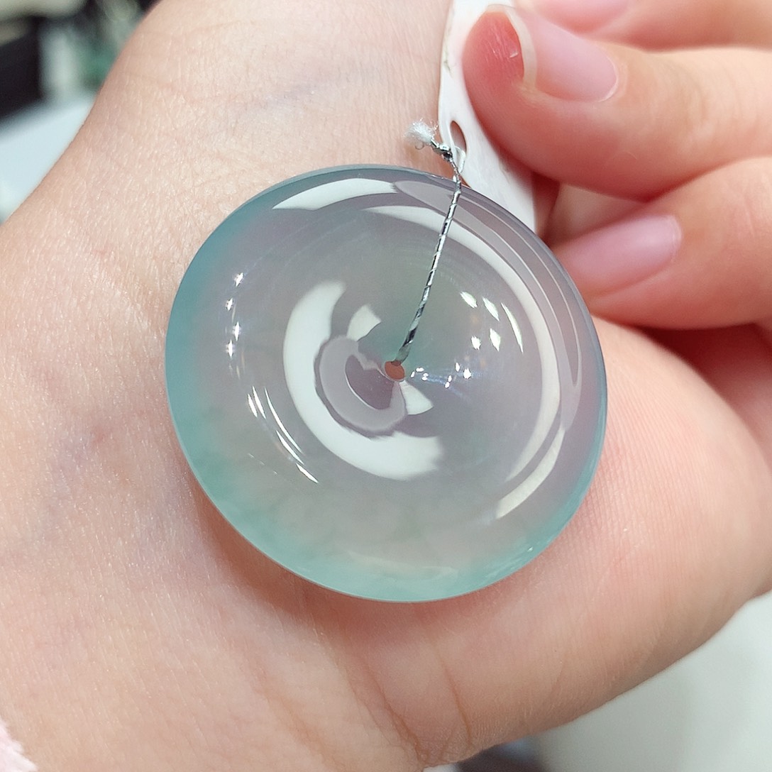 颈饰未镶嵌翡翠翡翠114，29.6/5.3