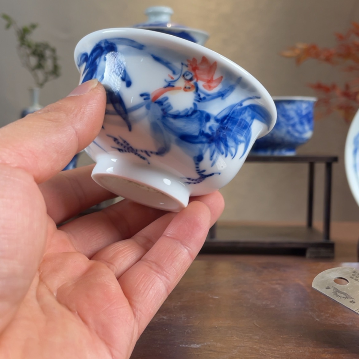 【闪购商品】摆件陶瓷景德镇陶瓷青花手工