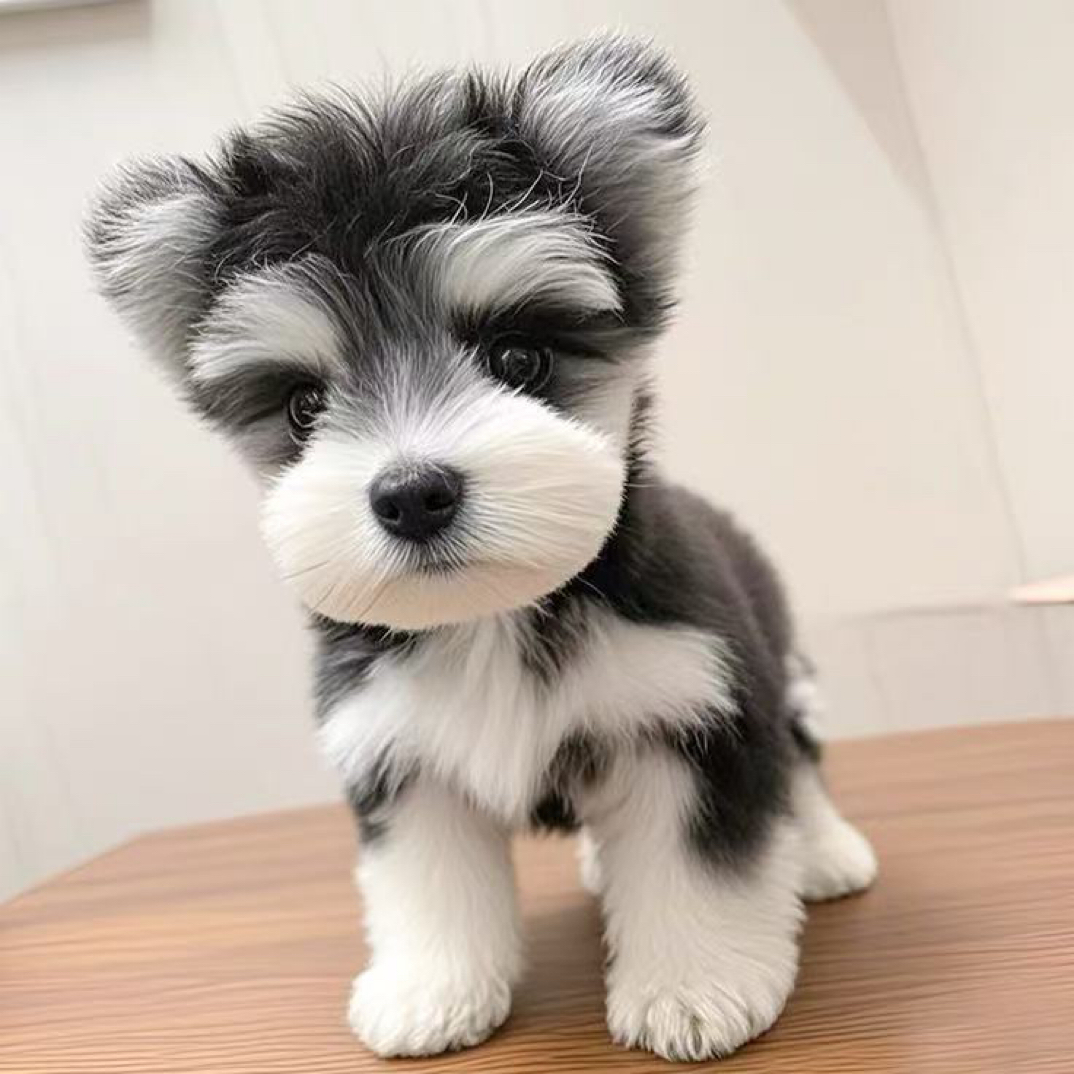 雪纳瑞幼犬宠物活体
