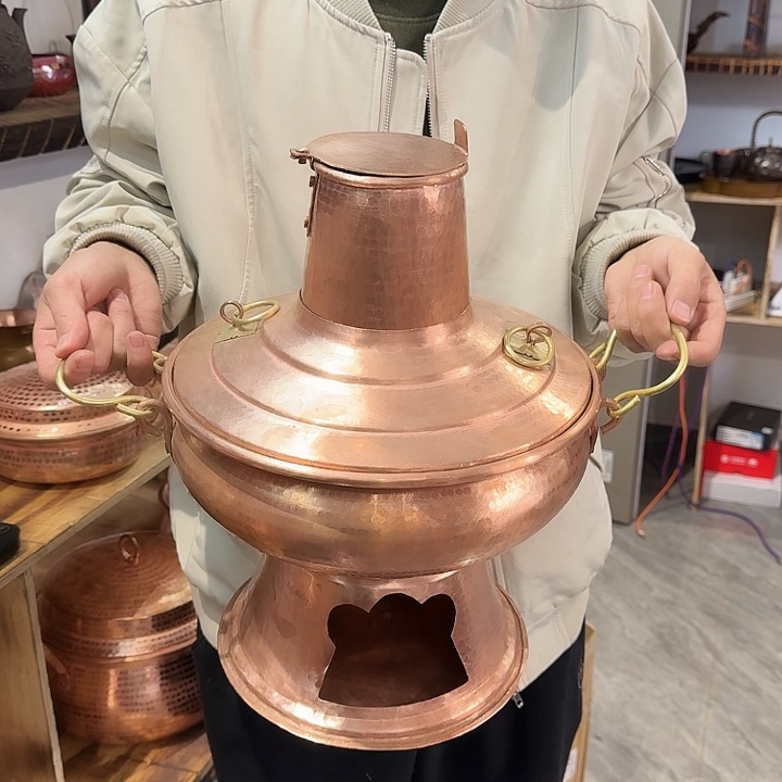 陈***生紫铜手工制作摆件一个