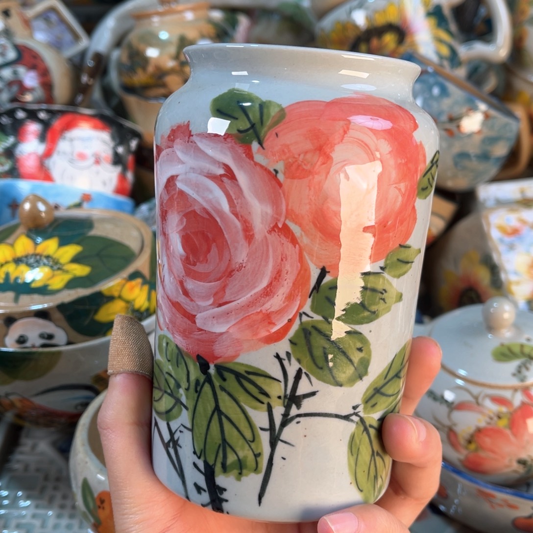 景德镇手工手绘杯