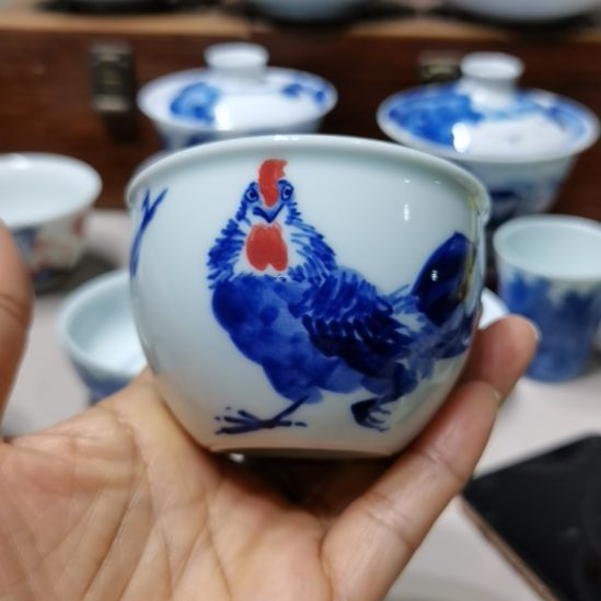 平***泉杯张学鸿老师青花釉里红
