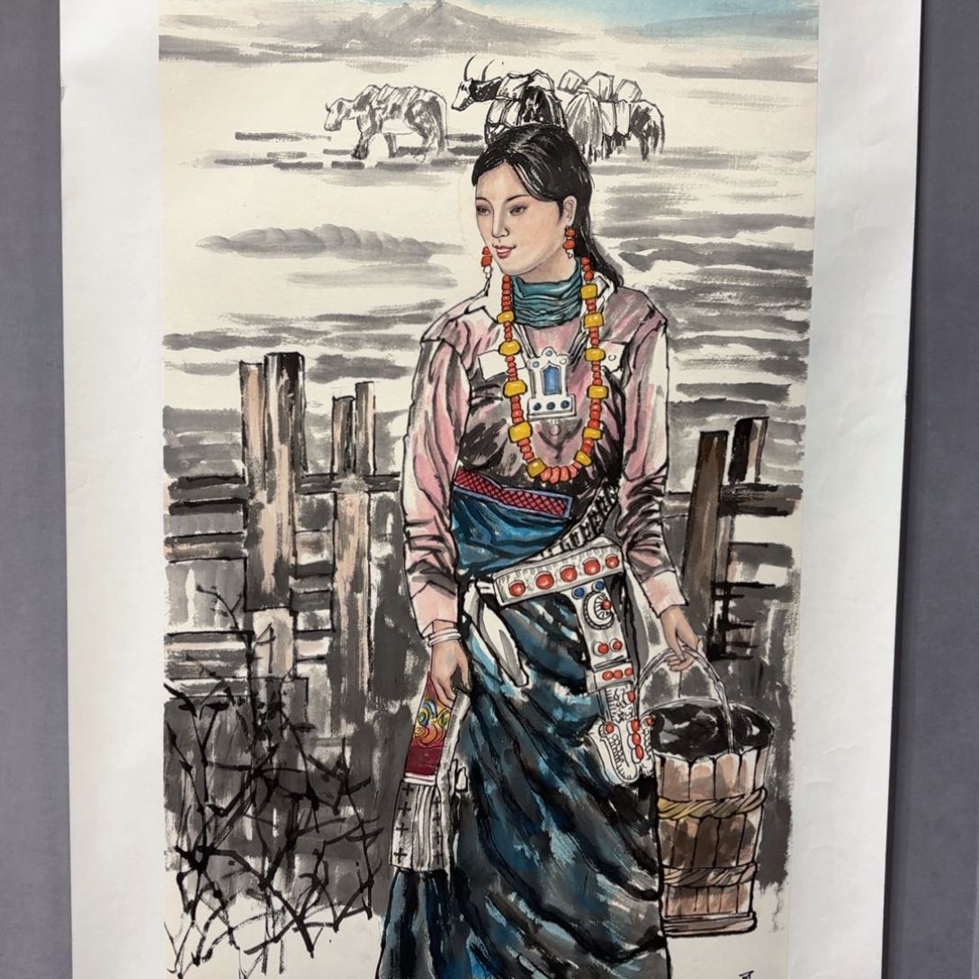 国画国画纯手绘作品请放心去藏