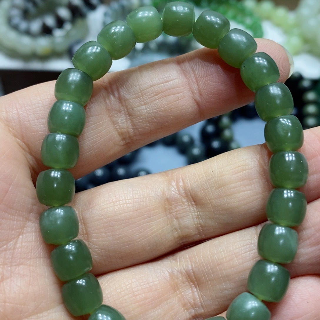 和田玉手链未镶嵌