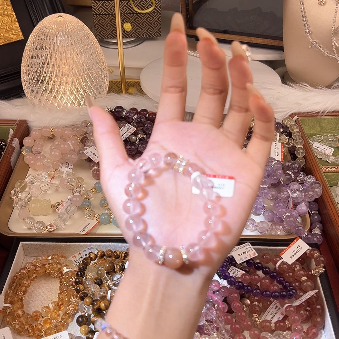 粉水晶未镶嵌水晶