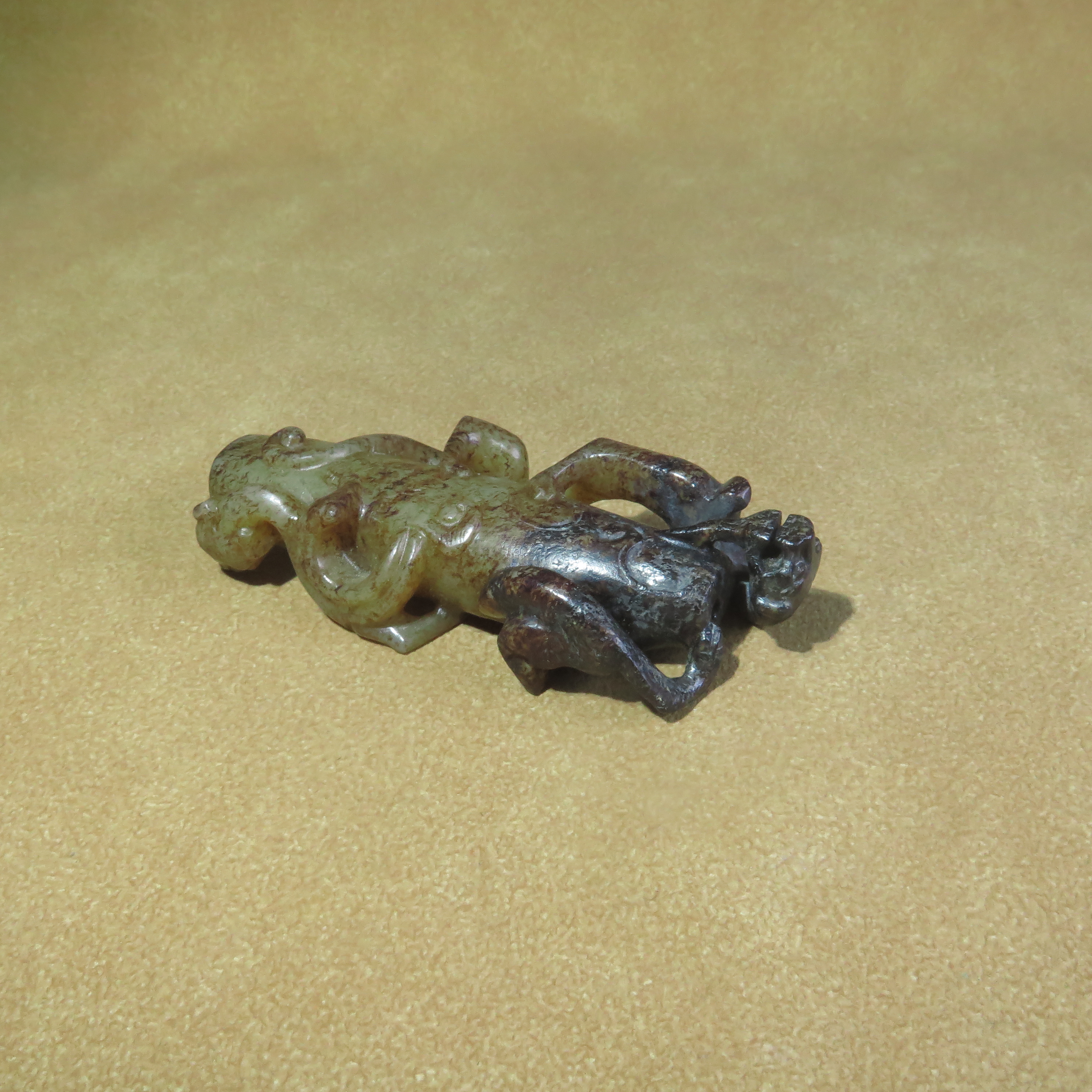 晚明螭纹玉勒/MZ547201/和田玉/民族文物