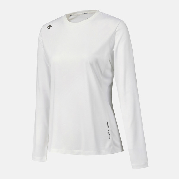 DESCENTE/迪桑特秋季长袖韩版圆领时尚百搭打底衫T恤SQ323RTL81