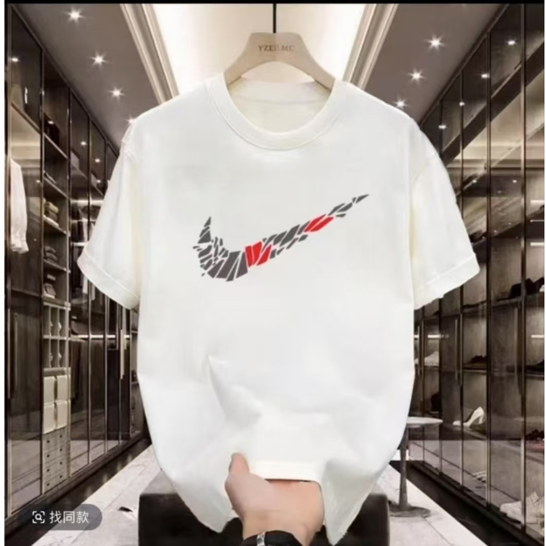 【一折粉丝福利】夏季男女同款百搭时尚潮牌短袖T恤8