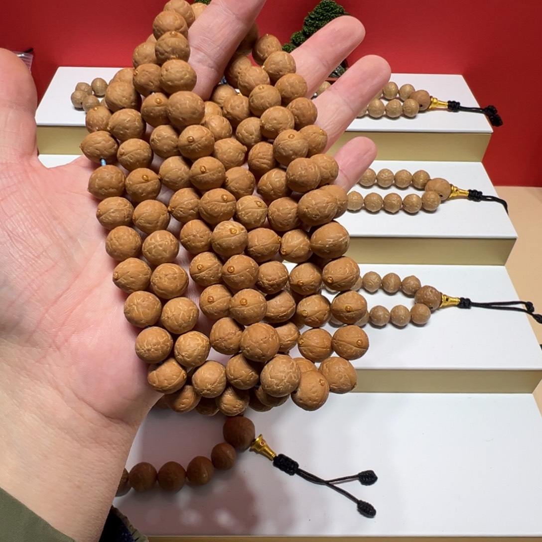 手串凤眼菩提11.5mm凤眼菩提108颗矮桩