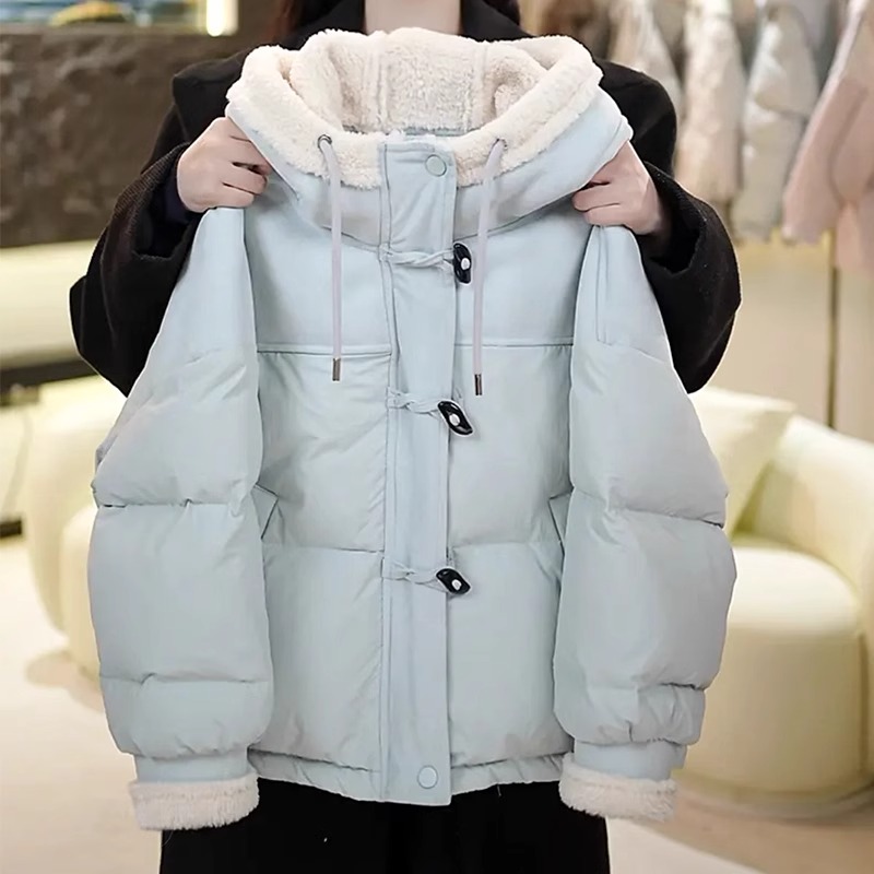 （冬款外套）女童棉衣冬款外套加棉2025新款秋装网红中大童儿童装