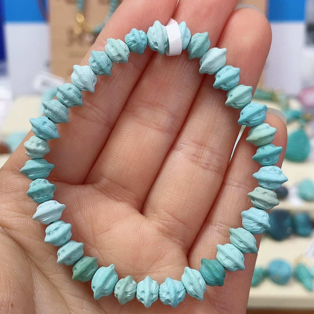 绿松石珠宝奇石未镶嵌