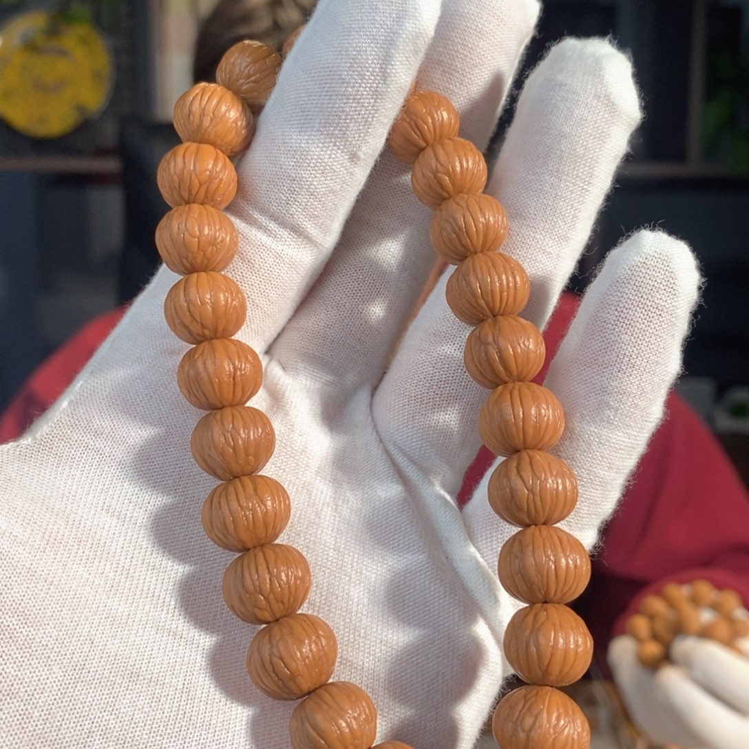 猴头核桃手串13全品无暇矮桩土豪