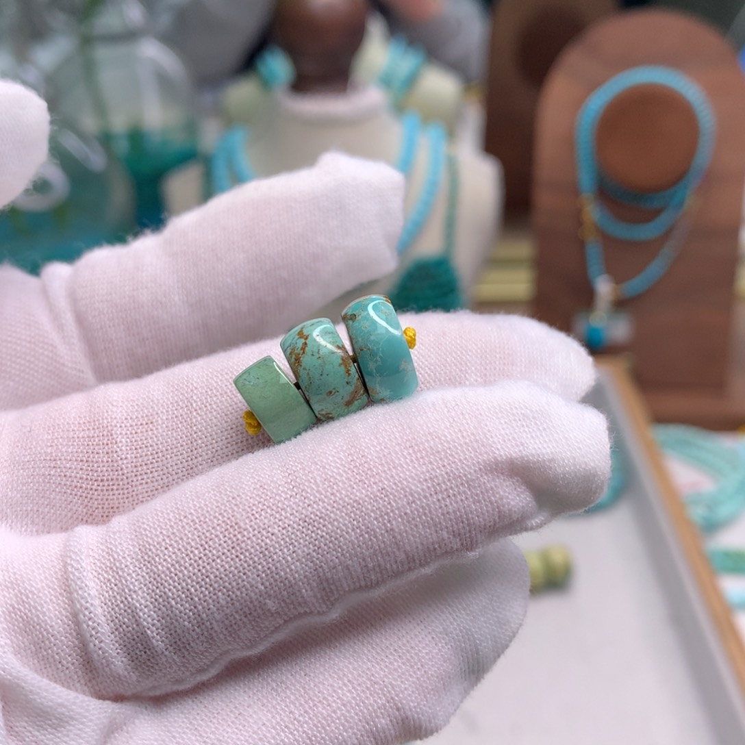 绿松石未镶嵌配饰