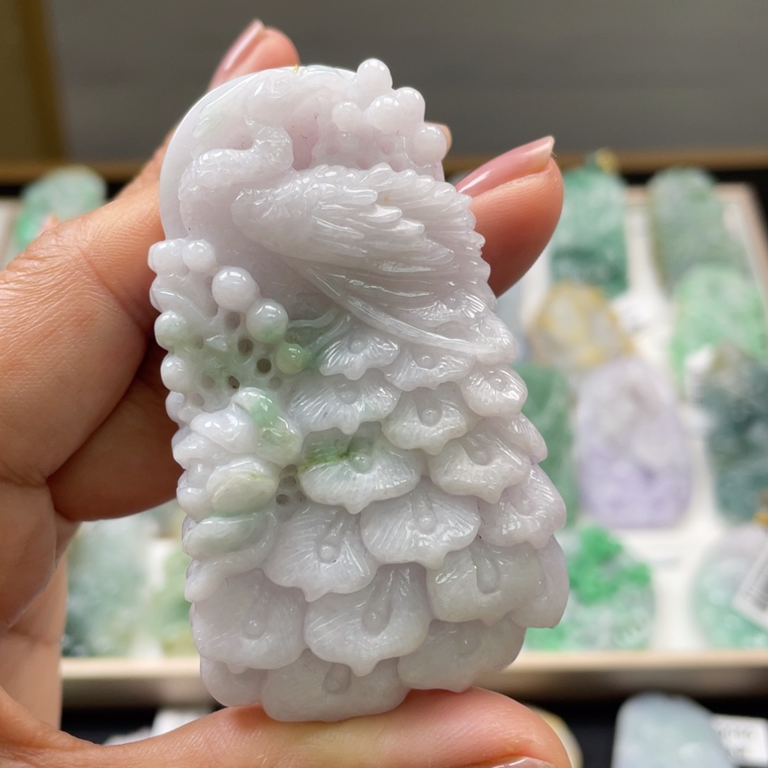 翡翠吊坠(不含链)未镶嵌