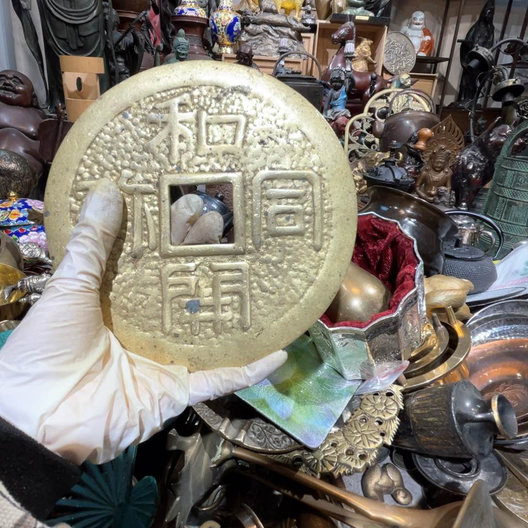 大阪回流铜器摆件28