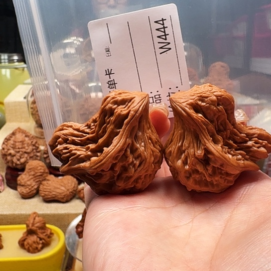 平***凡把件文玩核桃文玩核桃三棱四棱蛇头蛇王