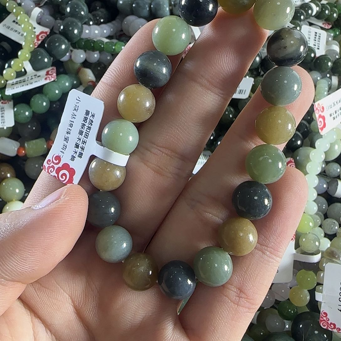 和田玉手链未镶嵌210